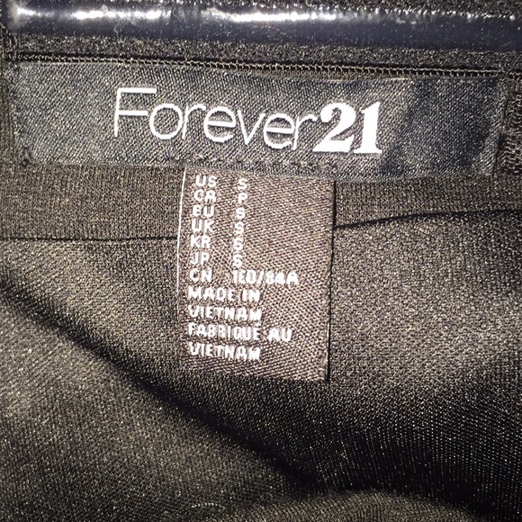 FOREVER 21 Strapless Bodycon Ruffle Top Mini Dress - Picture 7 of 8